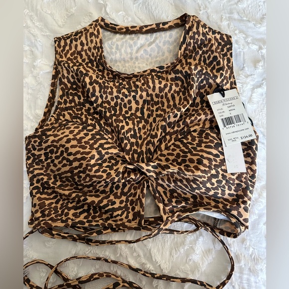 Robin Piccone Whitney tank & matching bottoms in Mocha - Picture 7 of 7